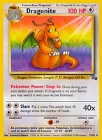 Dragonite - 19/62 - Rare - Unlimited Edition