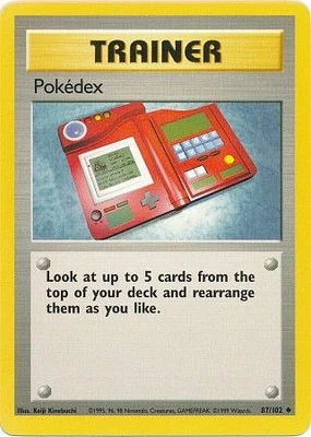 Pokedex - 87/102 Uncommon Unlimited Edition