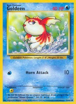 Goldeen - 53/64 - Common - Unlimited Edition