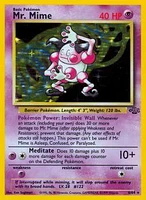 Mr. Mime - 6/64 - Holo Rare - Unlimited Edition