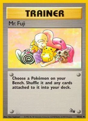 Mr. Fuji - 58/62 Uncommon Unlimited Edition