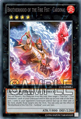 Brotherhood of the Fire Fist - Cardinal - LTGY-EN054 - Secret Rare - Unlimited Edition