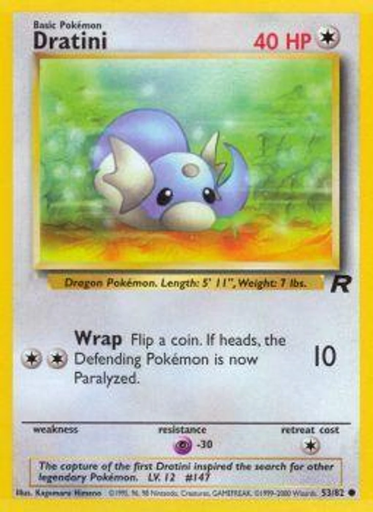 Dratini - 53/82 - Common - Unlimited Edition