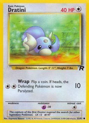 Dratini - 53/82 - Common - Unlimited Edition