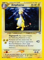 Ampharos - 1/111 - Holo Rare - Unlimited Edition