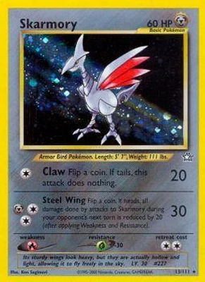 Skarmory - 13/111 - Holo Rare - Unlimited Edition