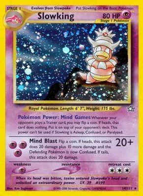 Slowking - 14/111 - Holo Rare - Unlimited Edition