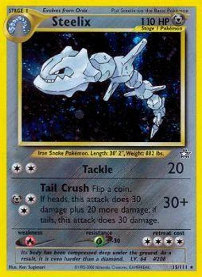 Steelix - 15/111 - Holo Rare - Unlimited Edition