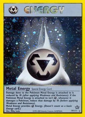 Metal Energy - 19/111 - Holo Rare - Unlimited Edition