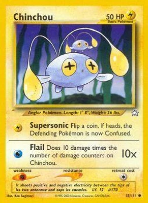 Chinchou - 55/111 - Common - Unlimited Edition