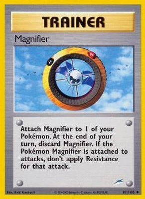 Magnifier - 101/105 - Uncommon - Unlimited Edition