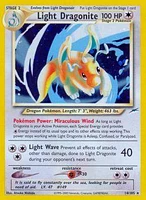 Light Dragonite - 14/105 - Holo Rare - Unlimited Edition