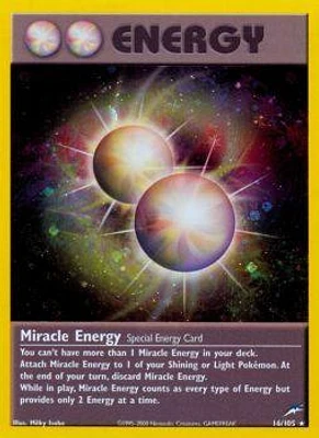 Miracle Energy - 16/105 - Holo Rare - Unlimited Edition