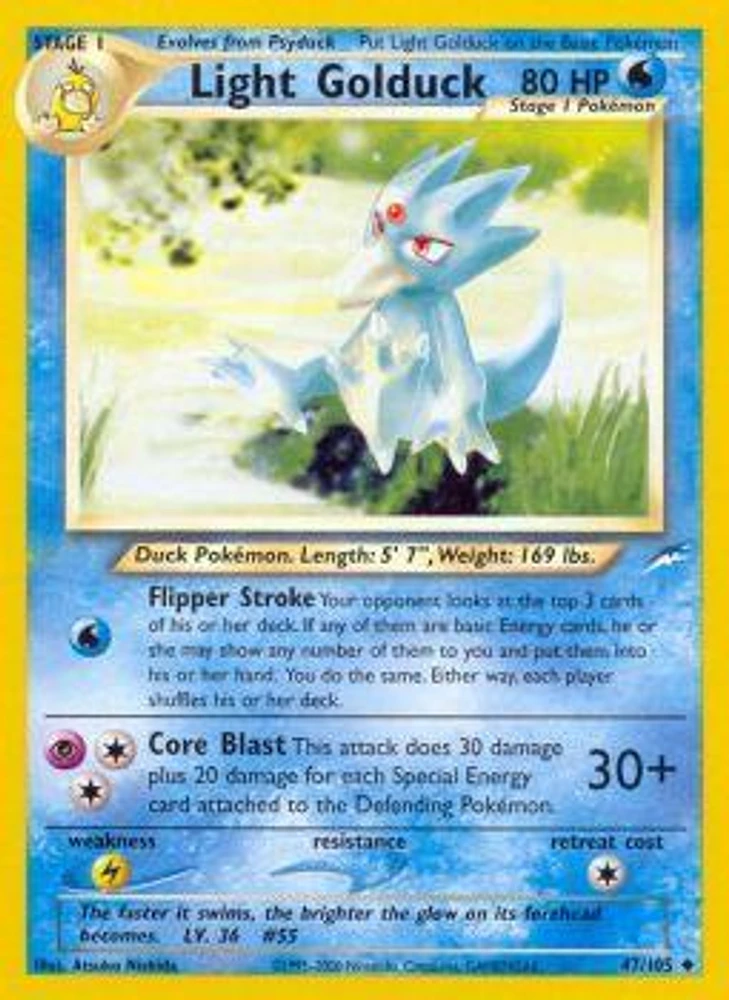 Light Golduck - 47/105 - Uncommon - Unlimited Edition