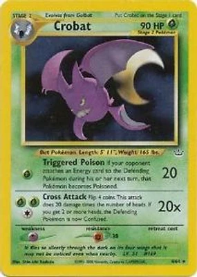 Crobat - 4/64 - Holo Rare - Unlimited Edition