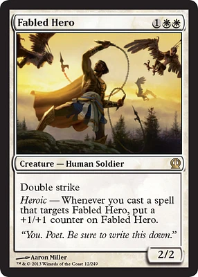 Fabled Hero - Foil