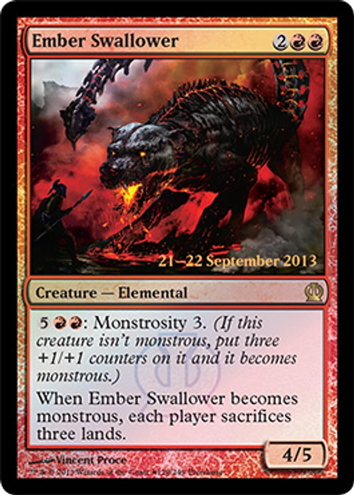 Ember Swallower - Foil - Prerelease Promo