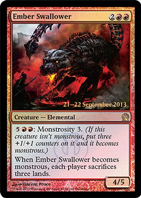 Ember Swallower - Foil - Prerelease Promo