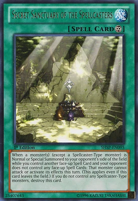 Secret Sanctuary of the Spellcasters - SHSP-EN095 - Rare