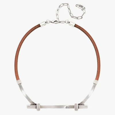 Collar Choker Viga Cuero