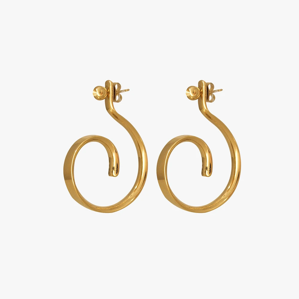 Earring Pendientes E0100ORO