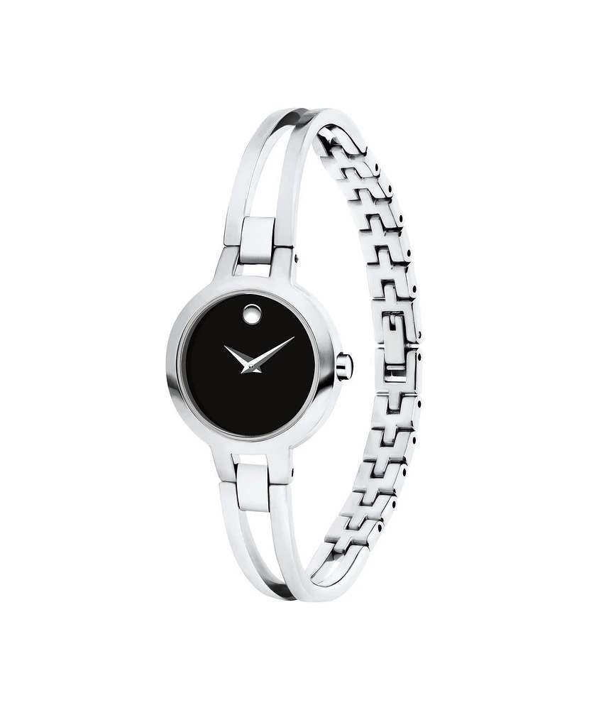 MOVADO AMOROSA Black Dial 24MM Quartz 0607153