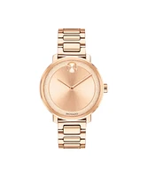 MOVADO BOLD Rose Dial 34MM Quartz 3600503