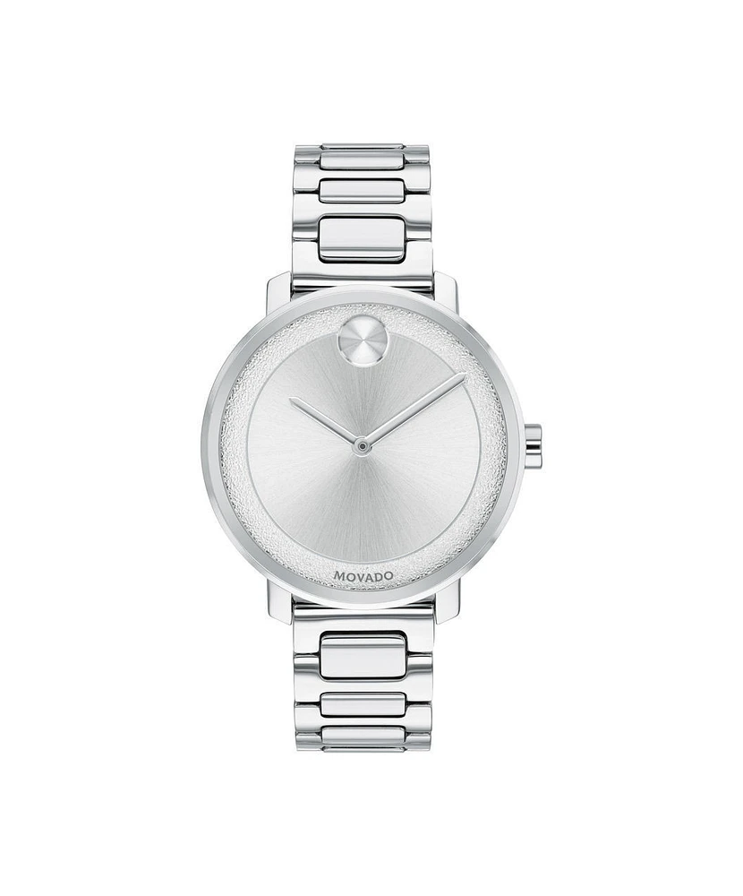 MOVADO BOLD Silver Dial 34MM Quartz