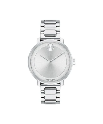 MOVADO BOLD Silver Dial 34MM Quartz