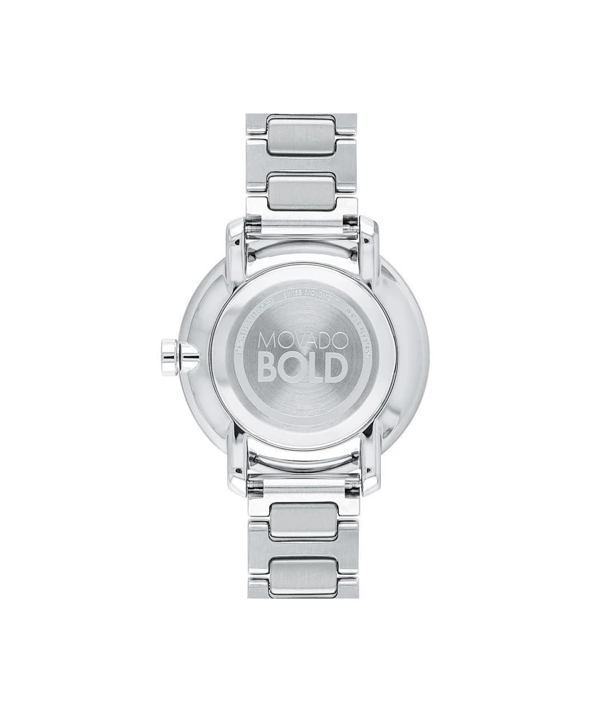 MOVADO BOLD Silver Dial 34MM Quartz