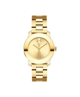 MOVADO BOLD Gold Dial 30MM Quartz 3600434