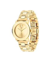 MOVADO BOLD Gold Dial 30MM Quartz 3600434