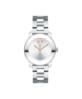 MOVADO BOLD Silver Dial 30MM Quartz