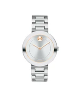 MOVADO BOLD Silver Dial 34MM Quartz