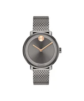 MOVADO BOLD Grey Dial 34MM Quartz 3600581