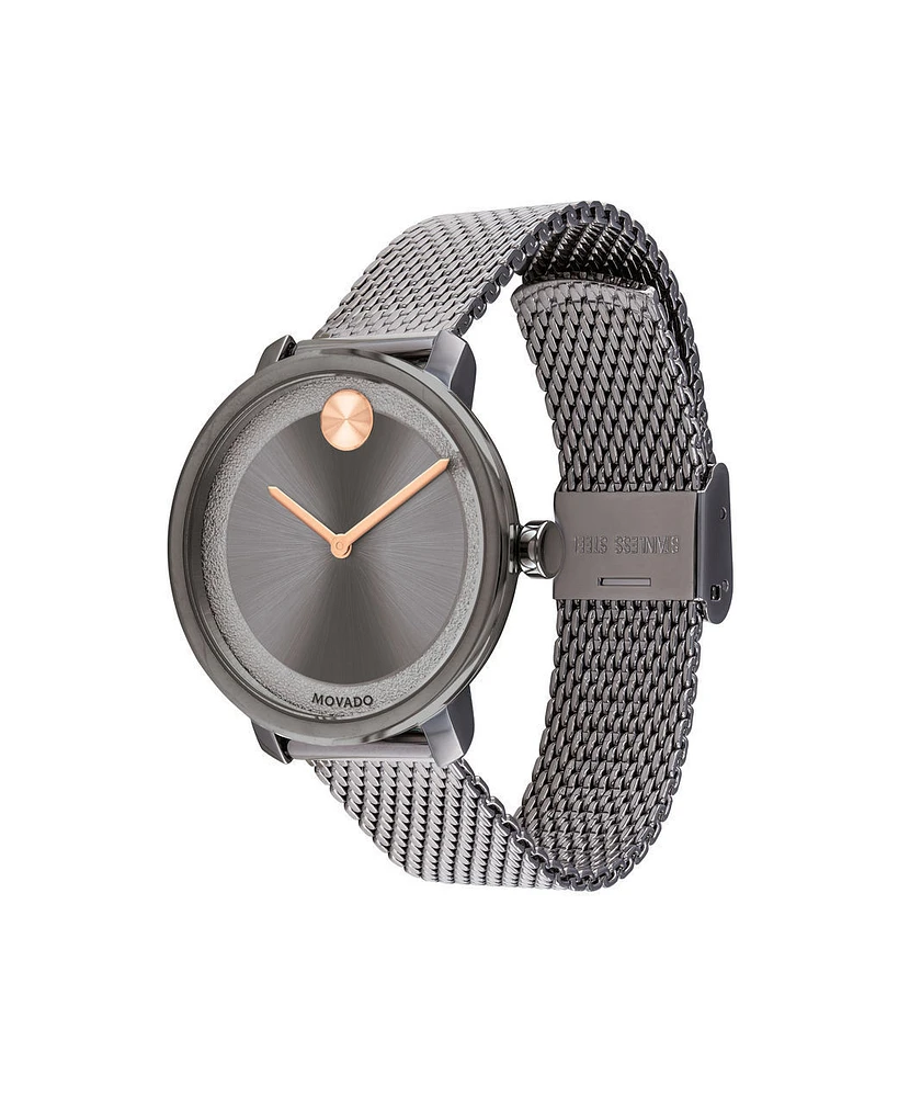 MOVADO BOLD Grey Dial 34MM Quartz 3600581