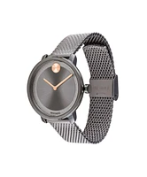 MOVADO BOLD Grey Dial 34MM Quartz 3600581