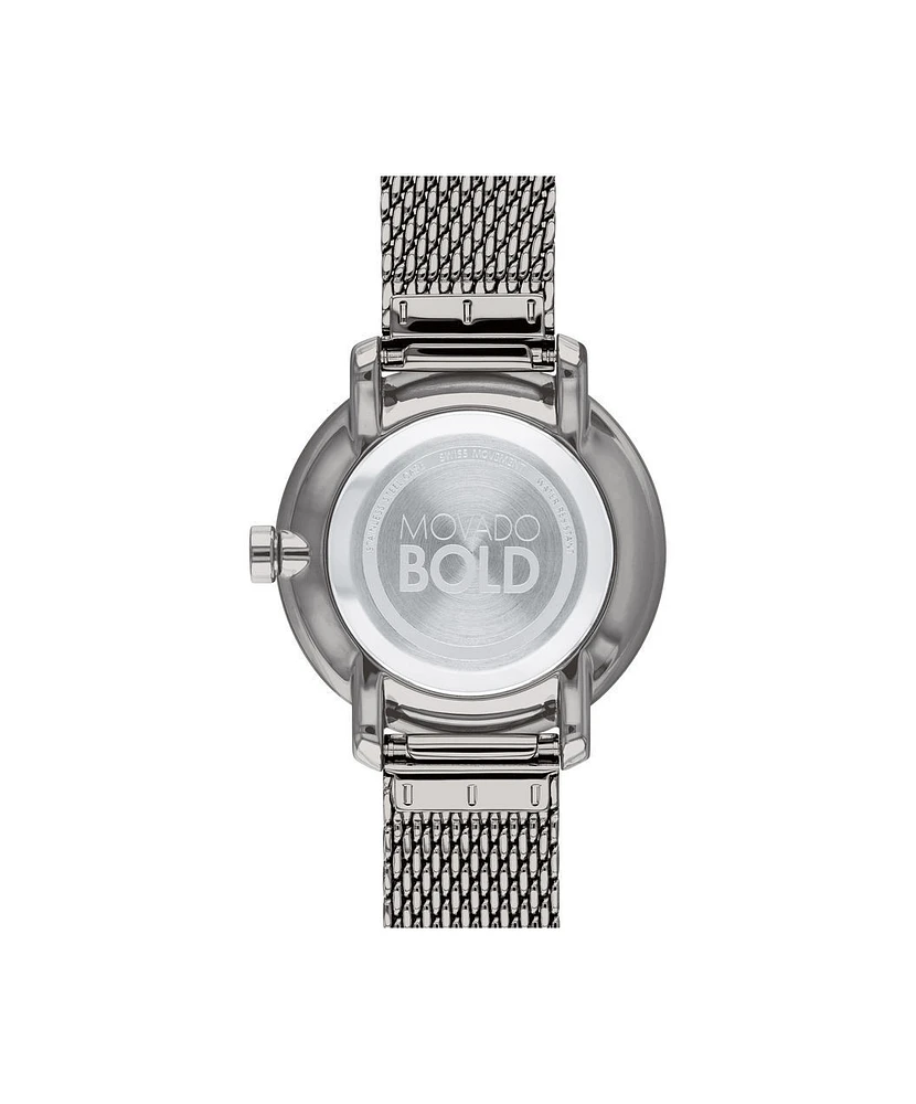 MOVADO BOLD Grey Dial 34MM Quartz 3600581