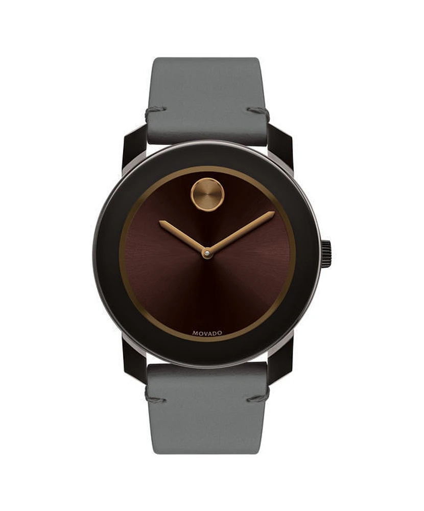 MOVADO BOLD Brown Dial 42MM Quartz 3600455