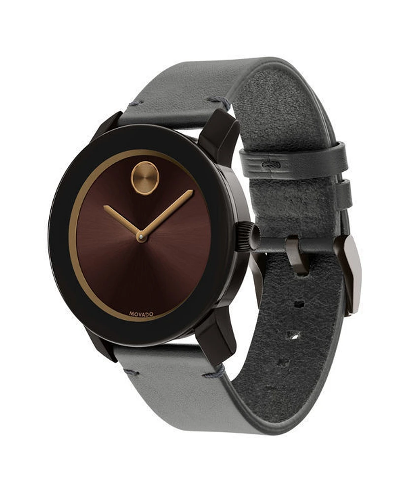 MOVADO BOLD Brown Dial 42MM Quartz 3600455