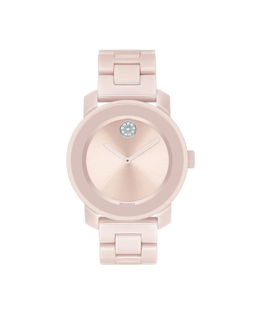 MOVADO BOLD Pink Dial 36MM Quartz 3600536