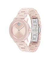 MOVADO BOLD Pink Dial 36MM Quartz 3600536