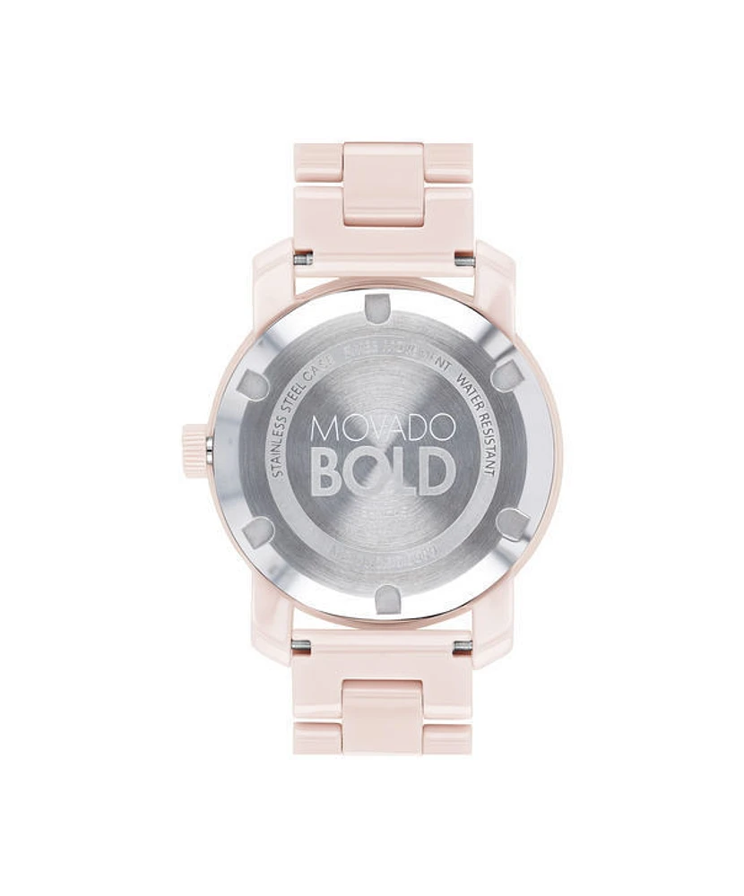 MOVADO BOLD Pink Dial 36MM Quartz 3600536