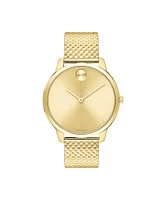 MOVADO BOLD Gold Dial 35MM Quartz 3600598