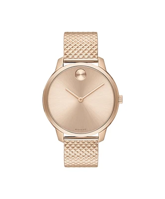 MOVADO BOLD Rose Dial 35MM Quartz 3600596