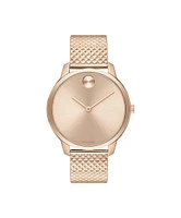 MOVADO BOLD Rose Dial 35MM Quartz 3600596