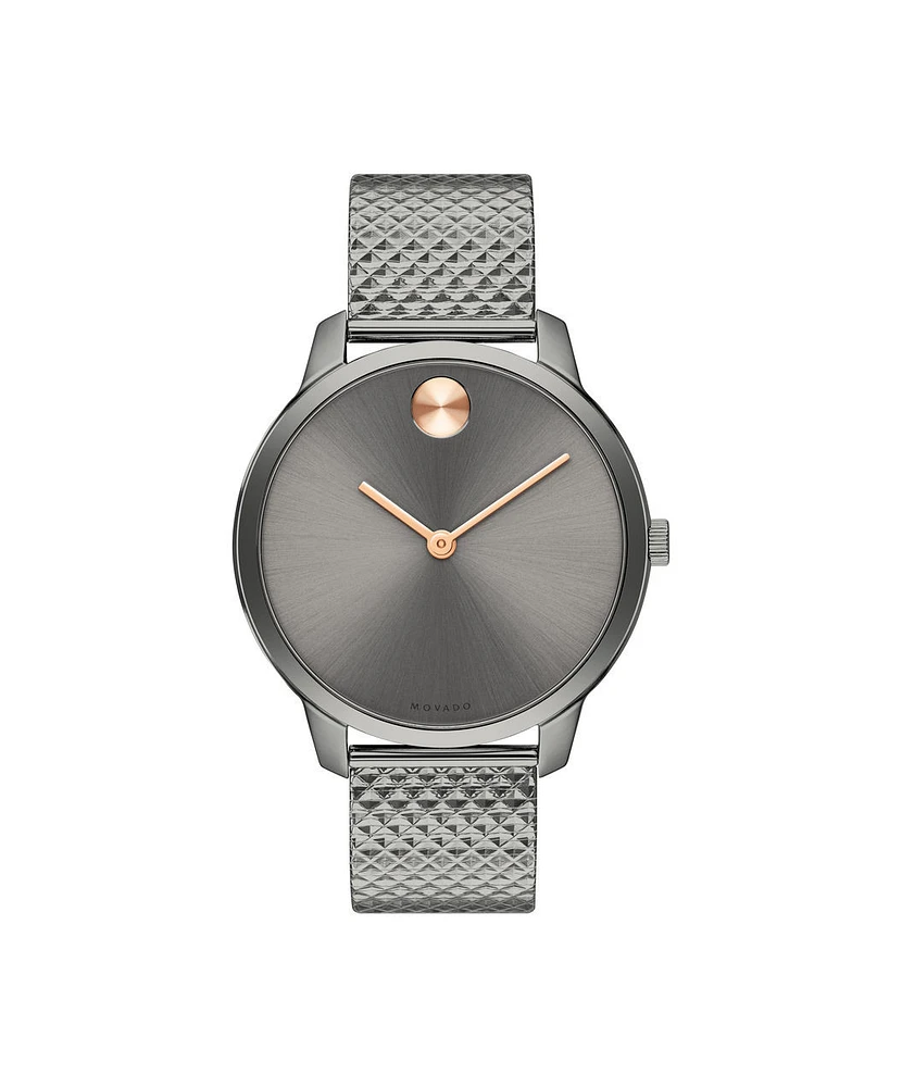 MOVADO BOLD Grey Dial 35MM Quartz 3600597