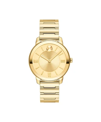 MOVADO BOLD Gold Dial 32MM Quartz 3600591