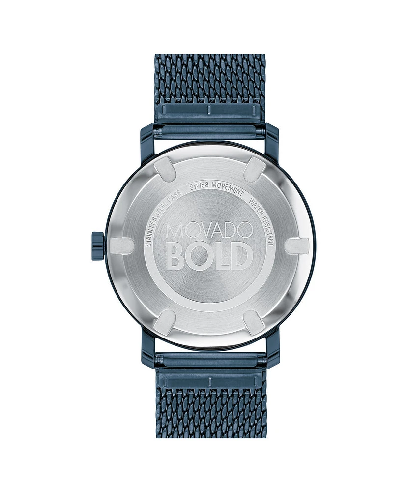 MOVADO BOLD Blue Dial 40MM Quartz 3600610