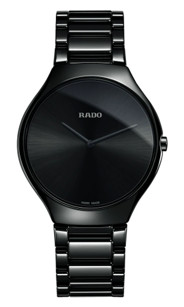 True Thinline Black Dial 39MM Quartz R27741182